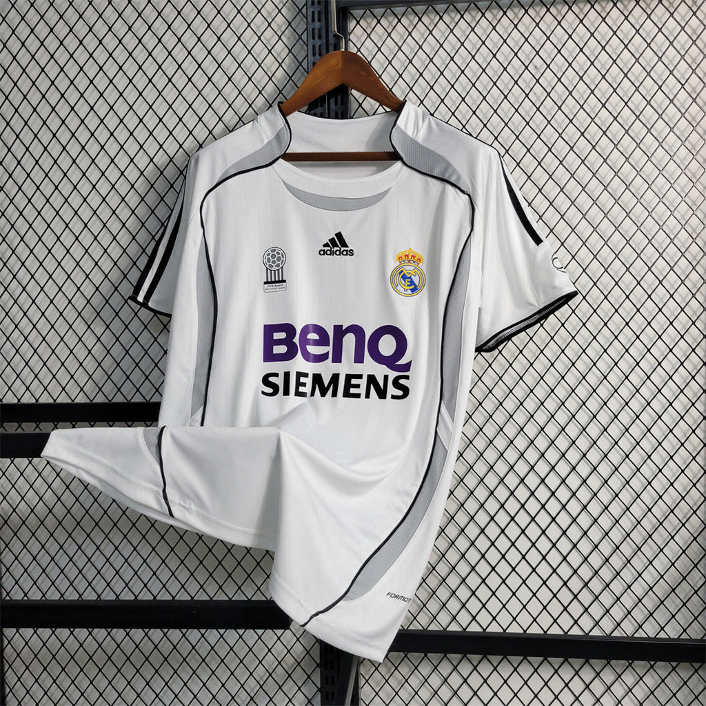 Camiseta Real Madrid 06/07 Casa - (Retro)