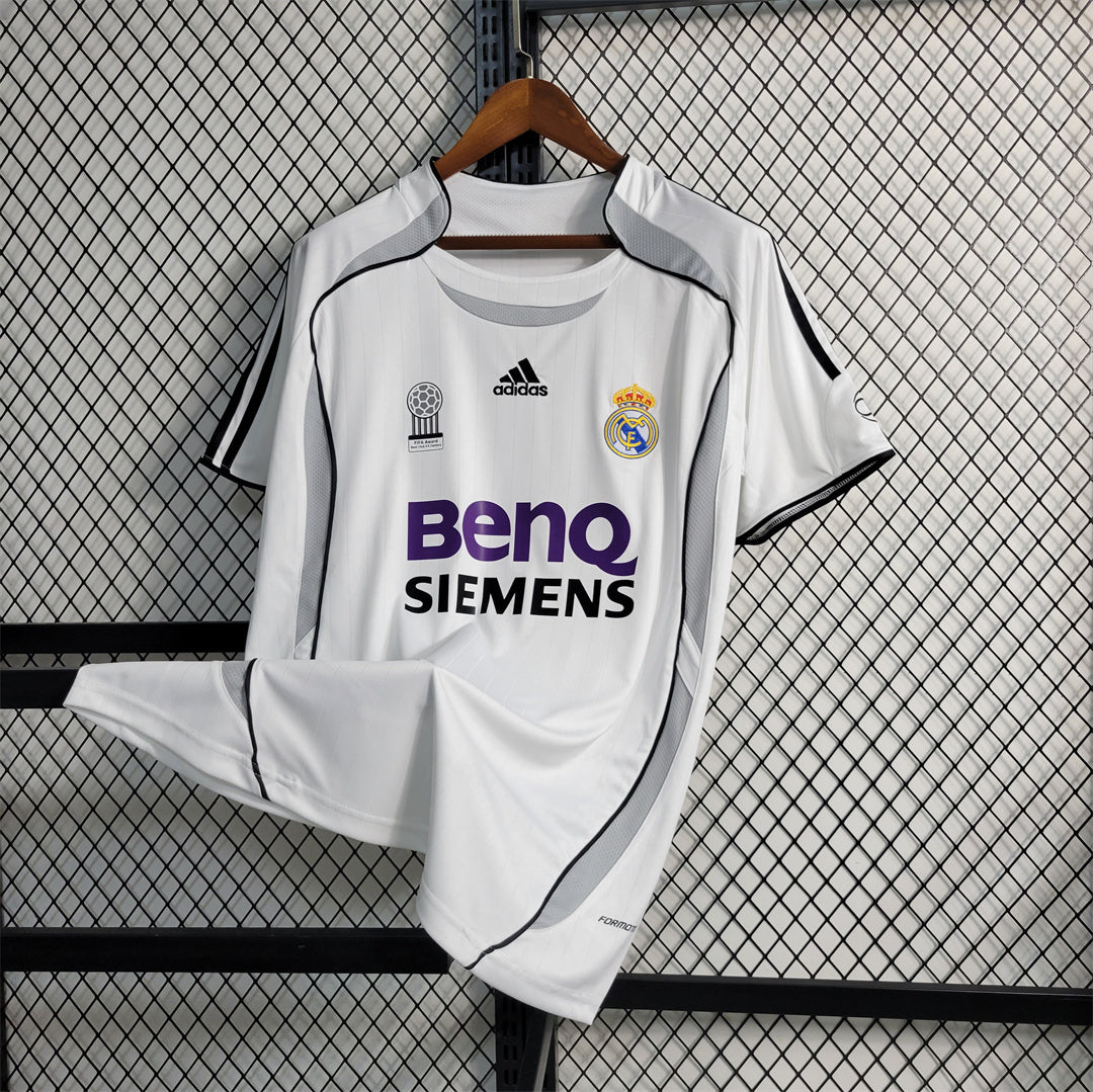 Camiseta Real Madrid 06/07 Casa - (Retro)