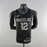 Camiseta NBA Memphis Grizzlies #12 Morant - Honor Edition Black