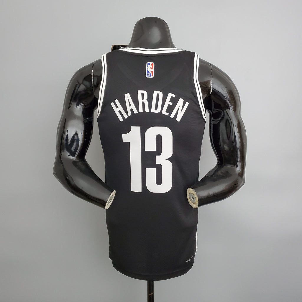 Camiseta NBA Brooklyn Nets #13 Harden - 75° Cumpleaños Black