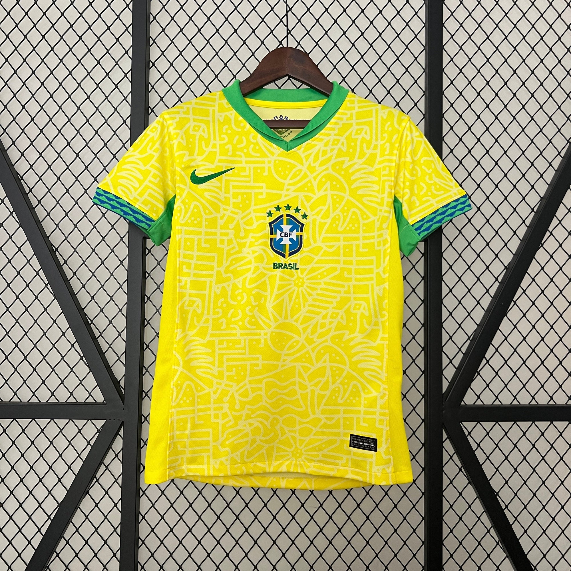 Camiseta Brasil 2024 Casa - (Feminina)
