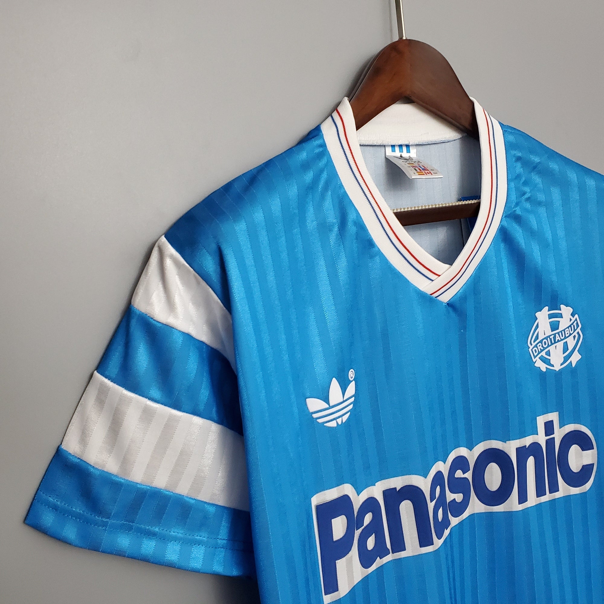Camiseta Olympique de Marseille Reserva 90/91 - Versión (Retro)