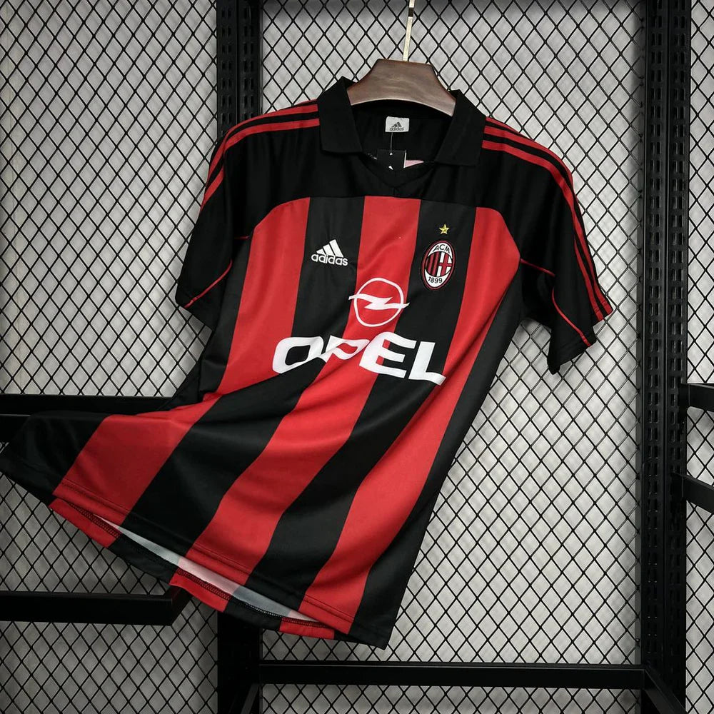 Camiseta Milan 00/01/02 Casa - (Retro)