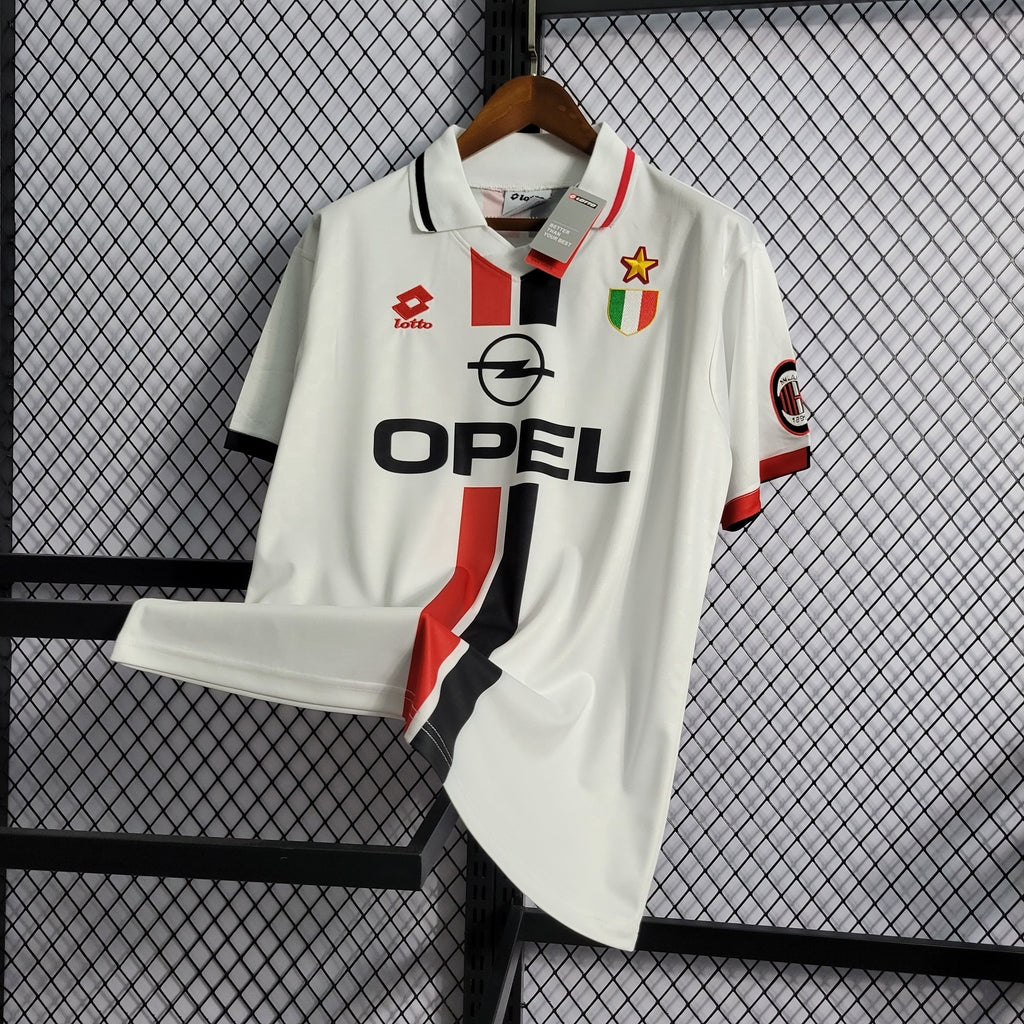 Camiseta Milan 95/96/97 Fora - (Retro)