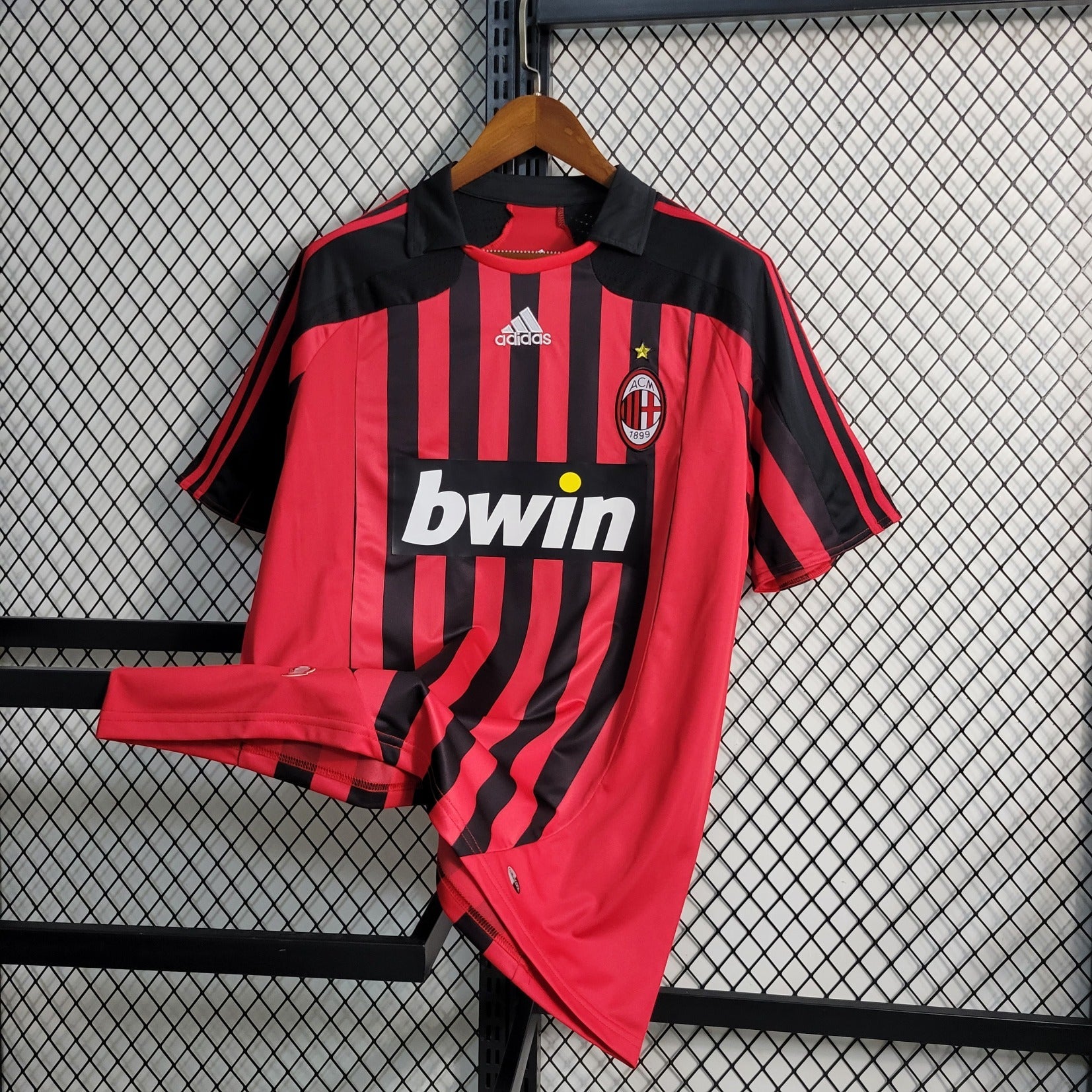 Camiseta Milan 07/08 Casa - (Retro)