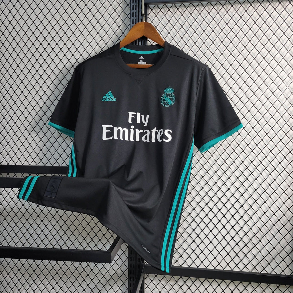 Camiseta Real Madrid 17/18 Fora - (Retro)