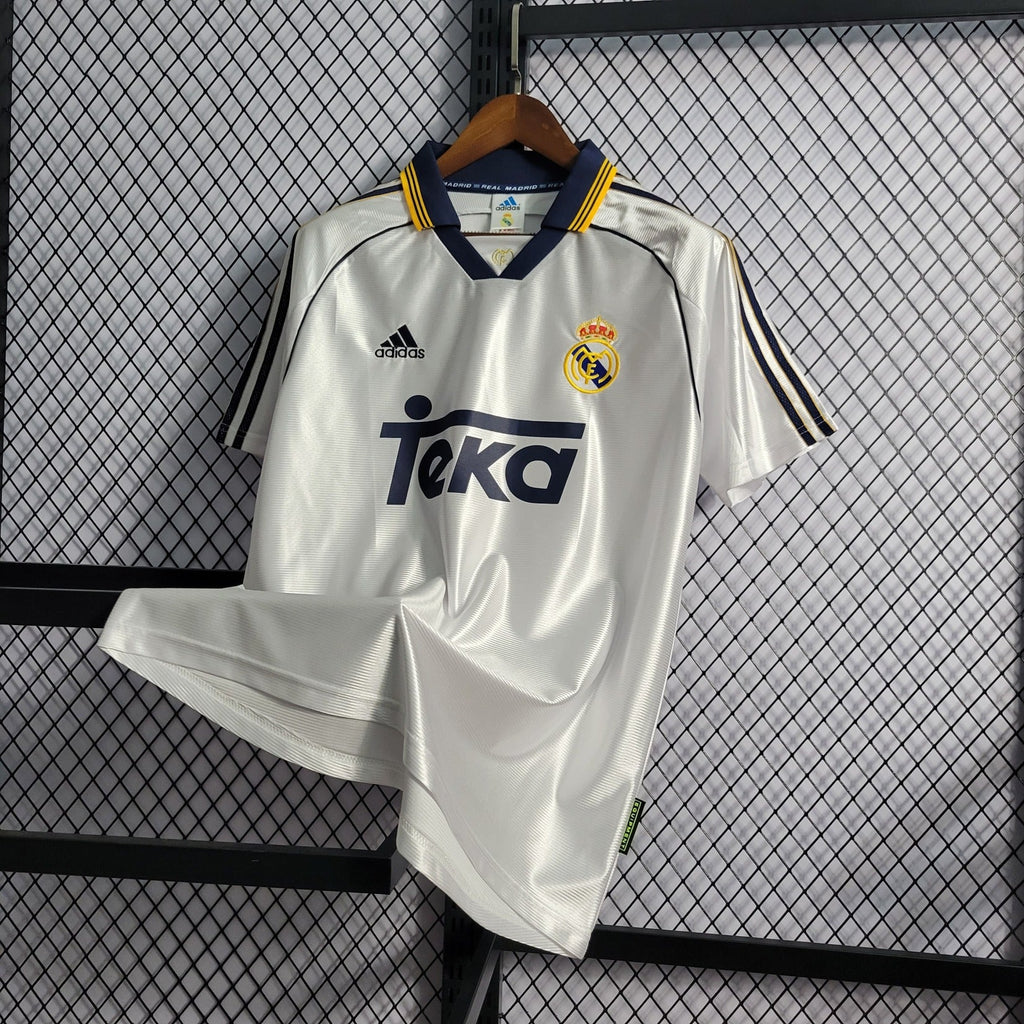 Camiseta Real Madrid 98/99/00 Casa - (Retro)