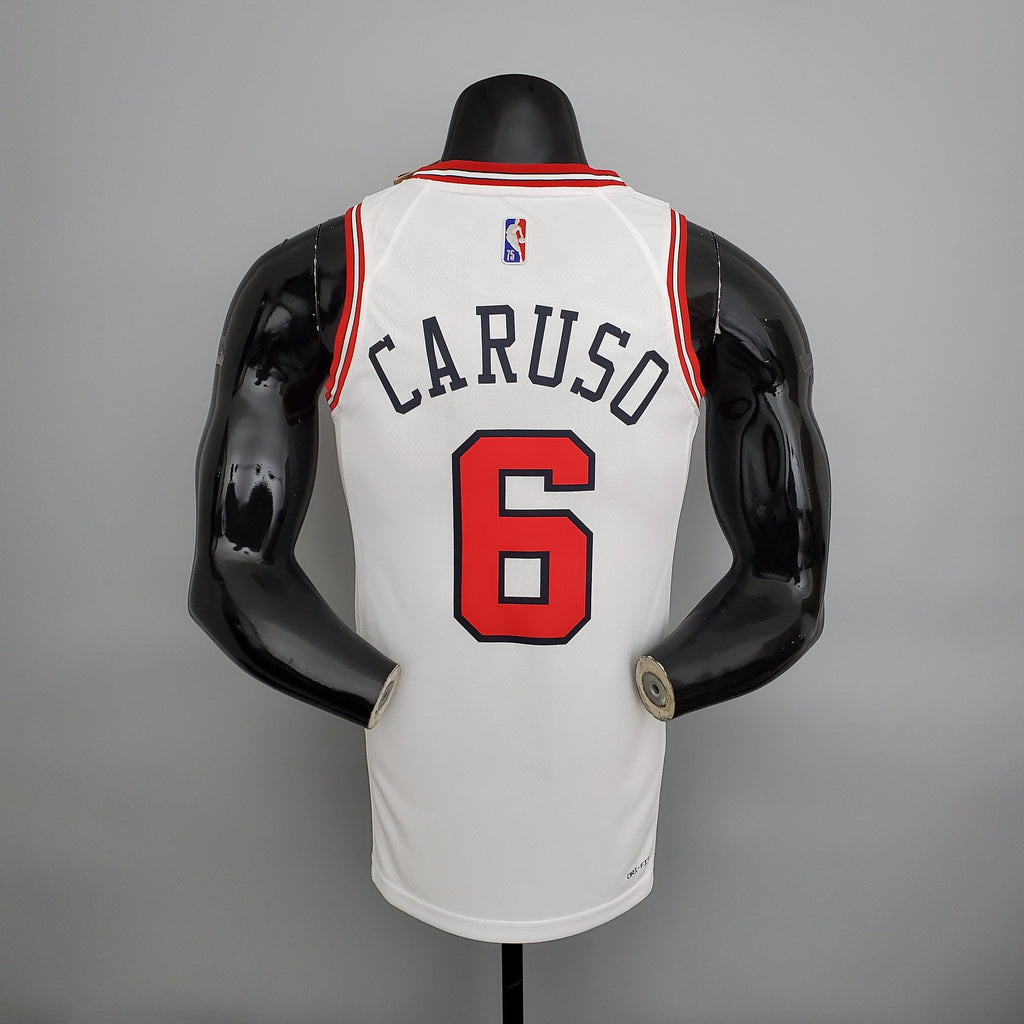Camiseta NBA Chicago Bulls #6 Caruso - 75° Cumpleaños White