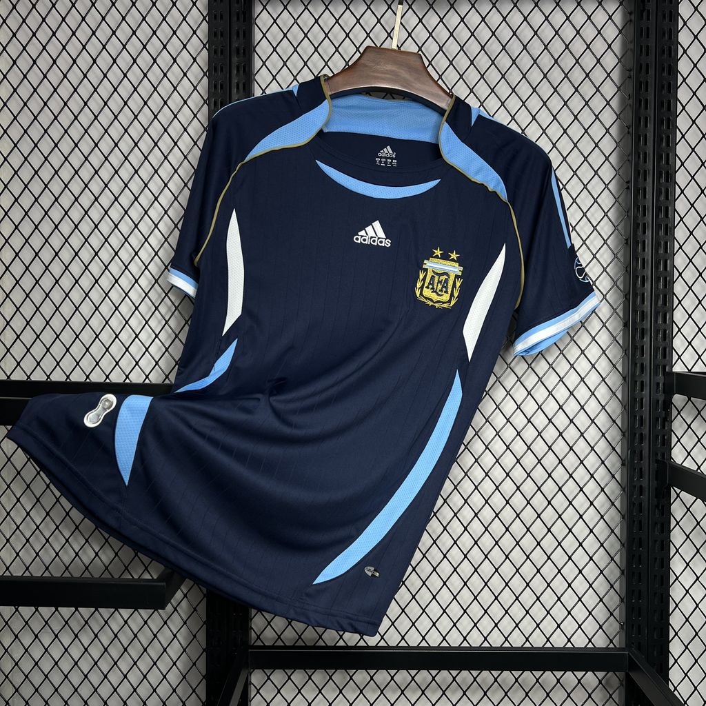 Camiseta Argentina 2006 Fora - (Retro)