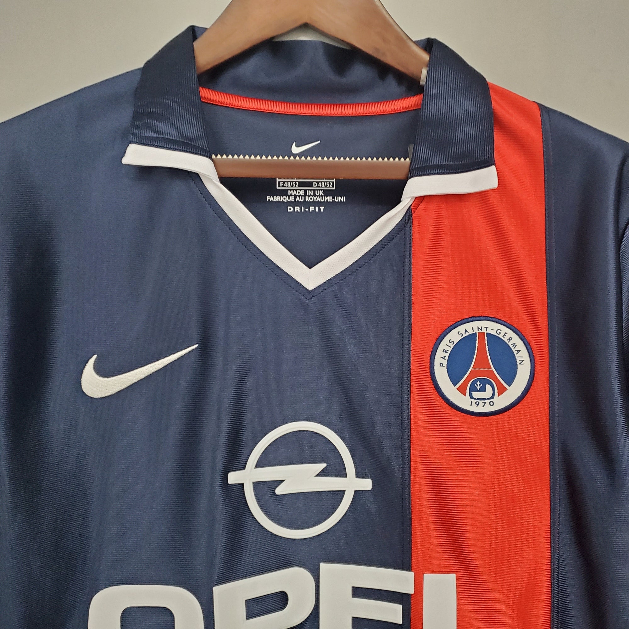 Camiseta PSG Titular 01/02 - Versión (Retro)
