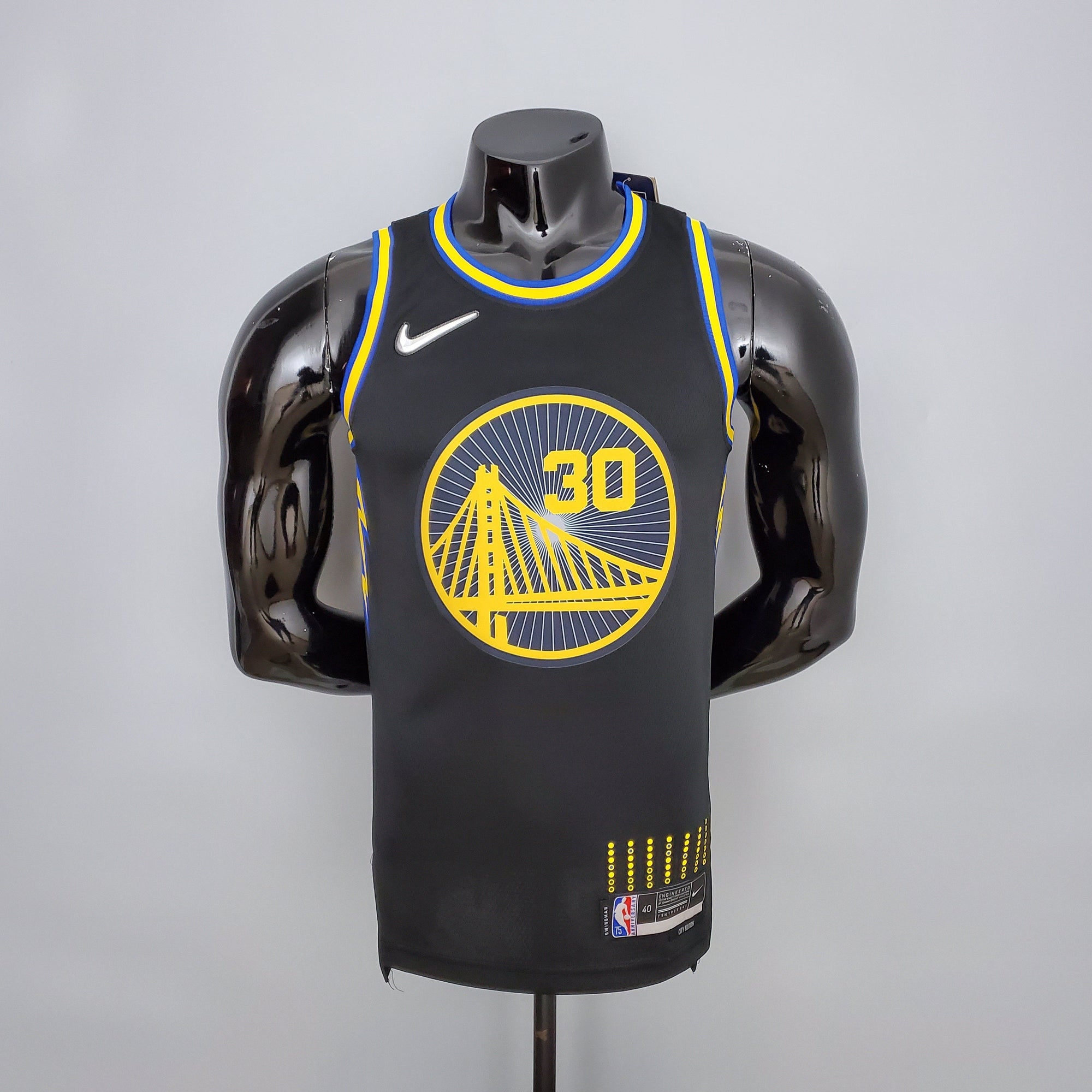 Camiseta NBA Golden State Warriors #30 Curry - #2974 Black