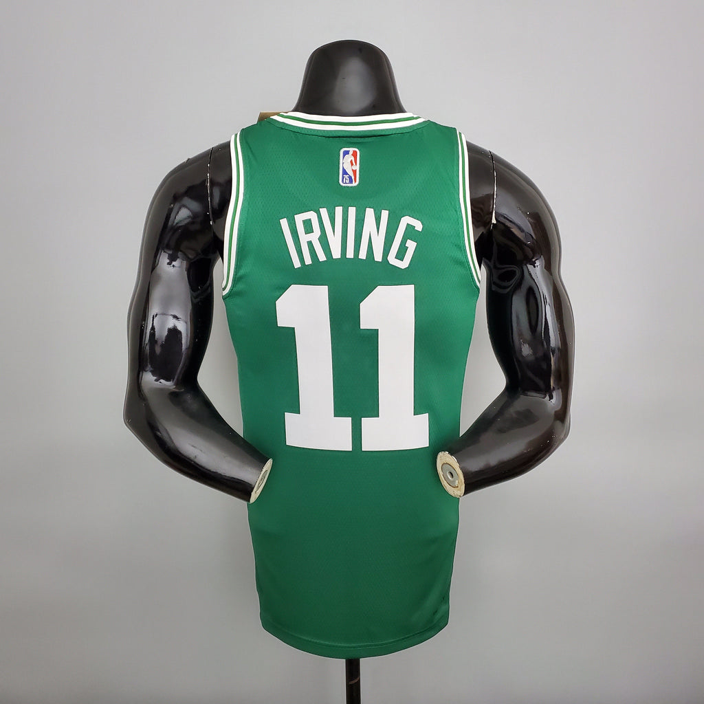 Camiseta NBA Boston Celtics #11 Irving - 75° Cumpleaños Verde
