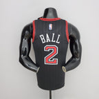 Camiseta NBA Chicago Bulls #2 Ball - Flyers Black