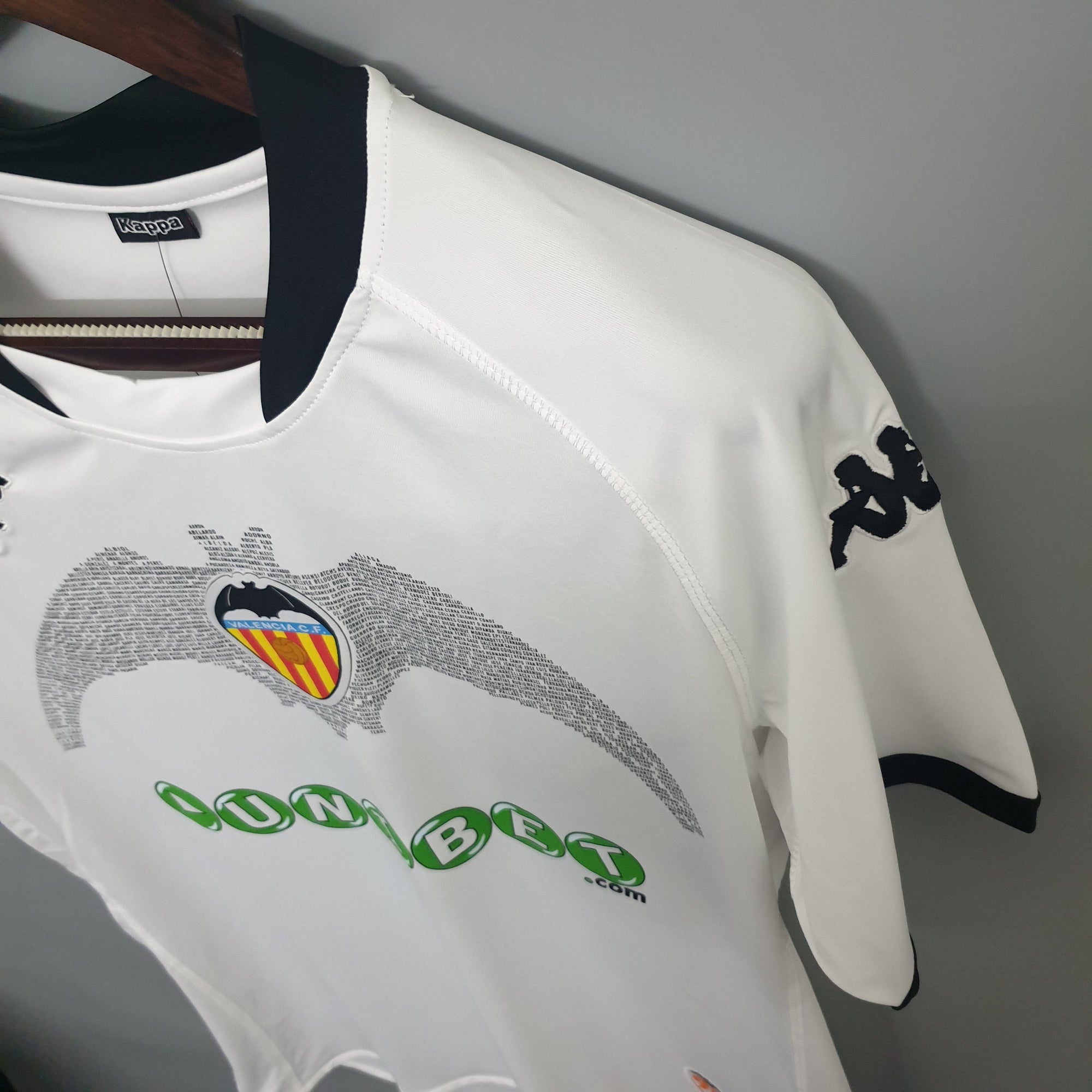 Camiseta Valencia Titular 09/10 - Versión (Retro)