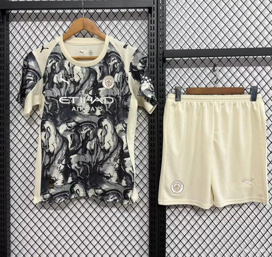 Kit Manchester City 25/26 Año Nuevo Chinês - (Aficionado)