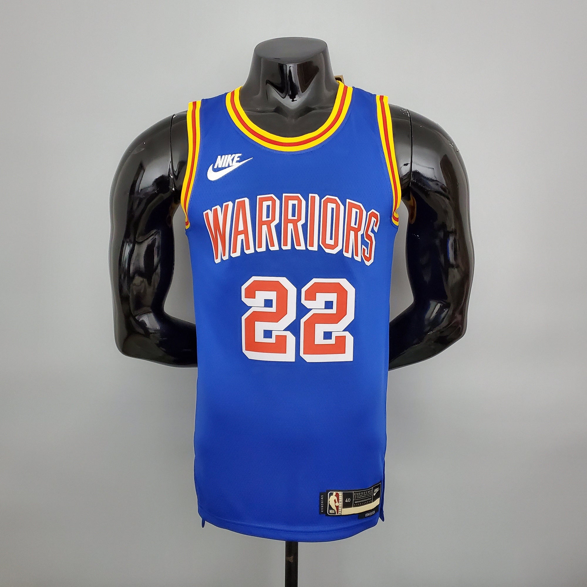 Camiseta NBA Golden State Warriors #22 Wiggins - (Retro) Blue