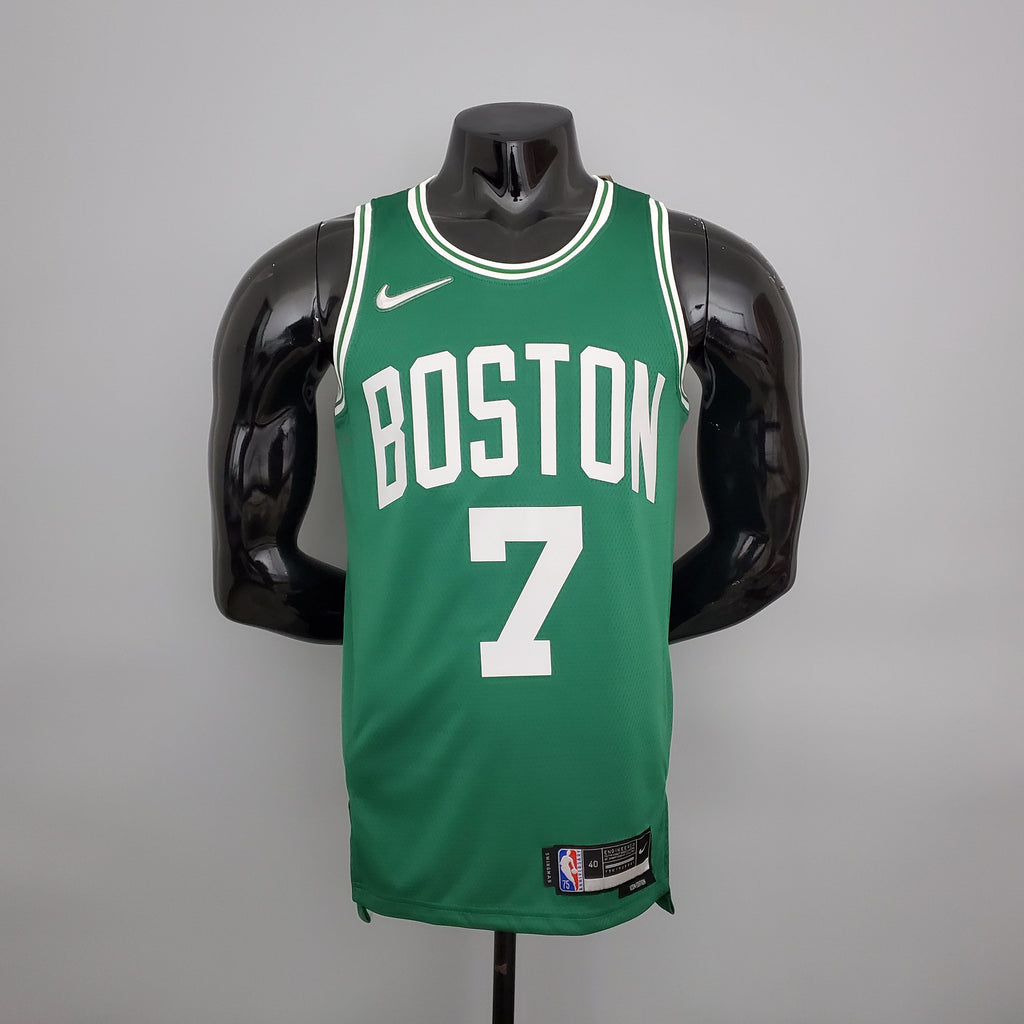 Camiseta NBA Boston Celtics #7 Brown - 75° Cumpleaños Verde