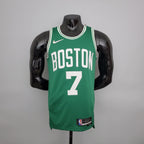 Camiseta NBA Boston Celtics #7 Brown - 75° Cumpleaños Verde