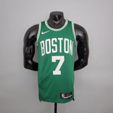 Camiseta NBA Boston Celtics #7 Brown - 75° Cumpleaños Verde