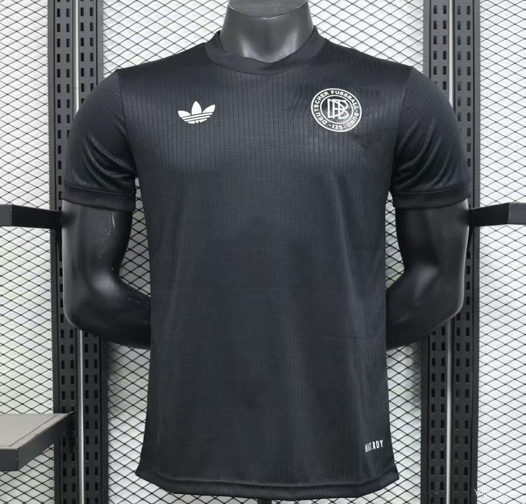 Camiseta Alemanha 2025 Cumpleaños 125 Años (Black) - (Jugador)