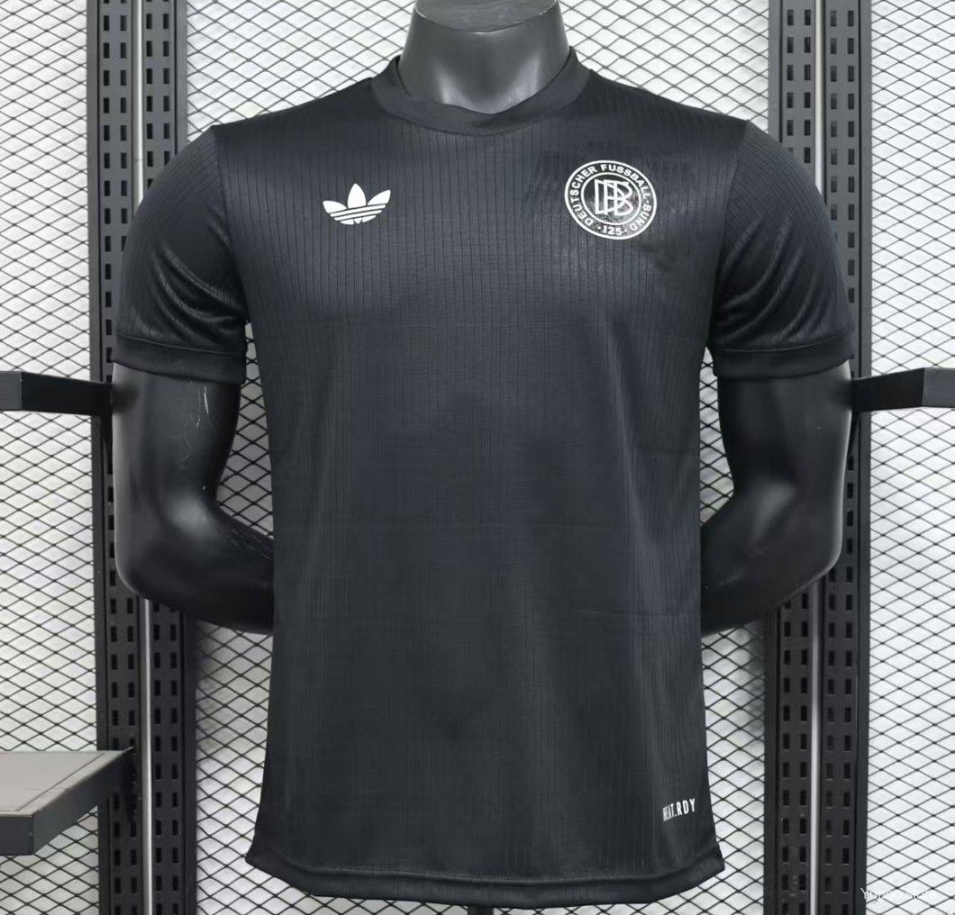 Camiseta Alemanha 2025 Cumpleaños 125 Años (Black) - (Jugador)