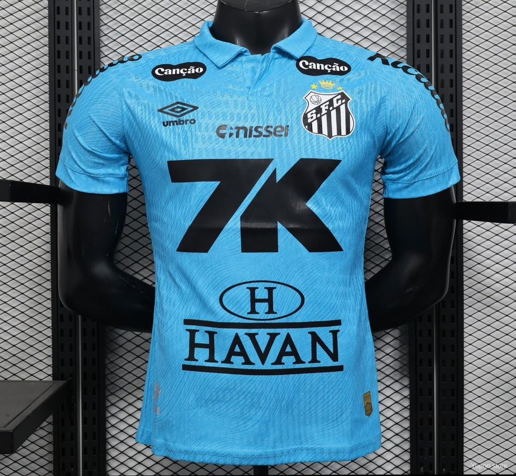 Camiseta Santos 2025 Terceiro (Todos os Patrocinios) - (Jugador)