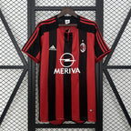 Camiseta Milan 03/04 Casa - (Retro)