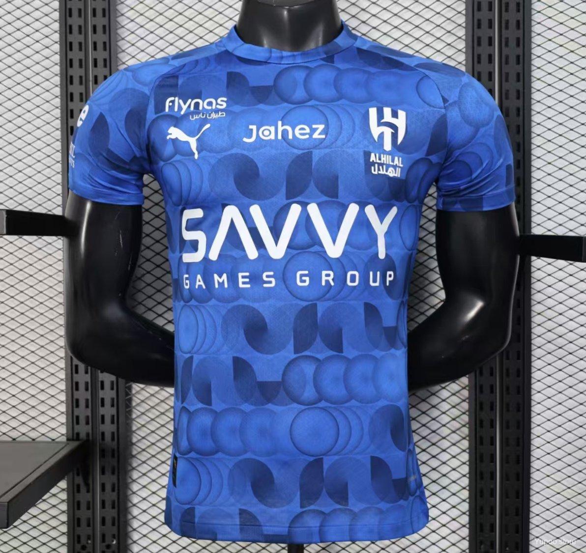 Camiseta Al Hilal 25/26 Pré-Jogo - (Jugador)