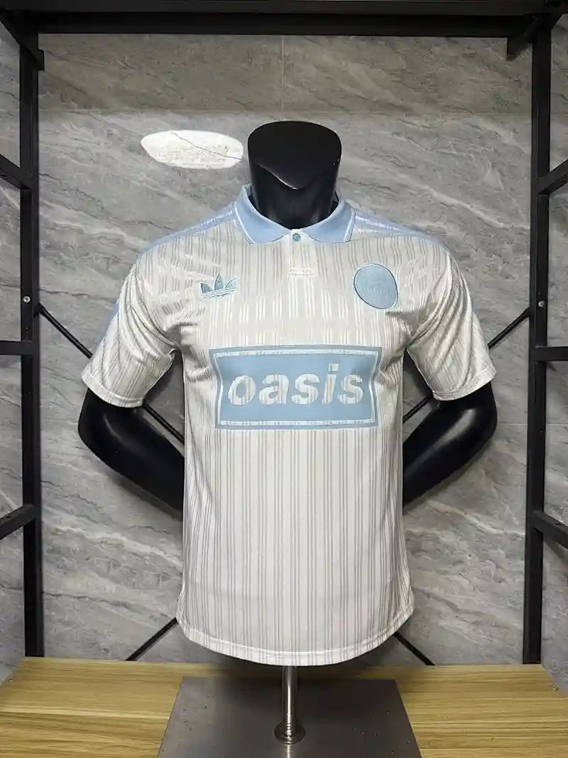 Camiseta Oasis Live '25 White n' Blue - (Jugador)