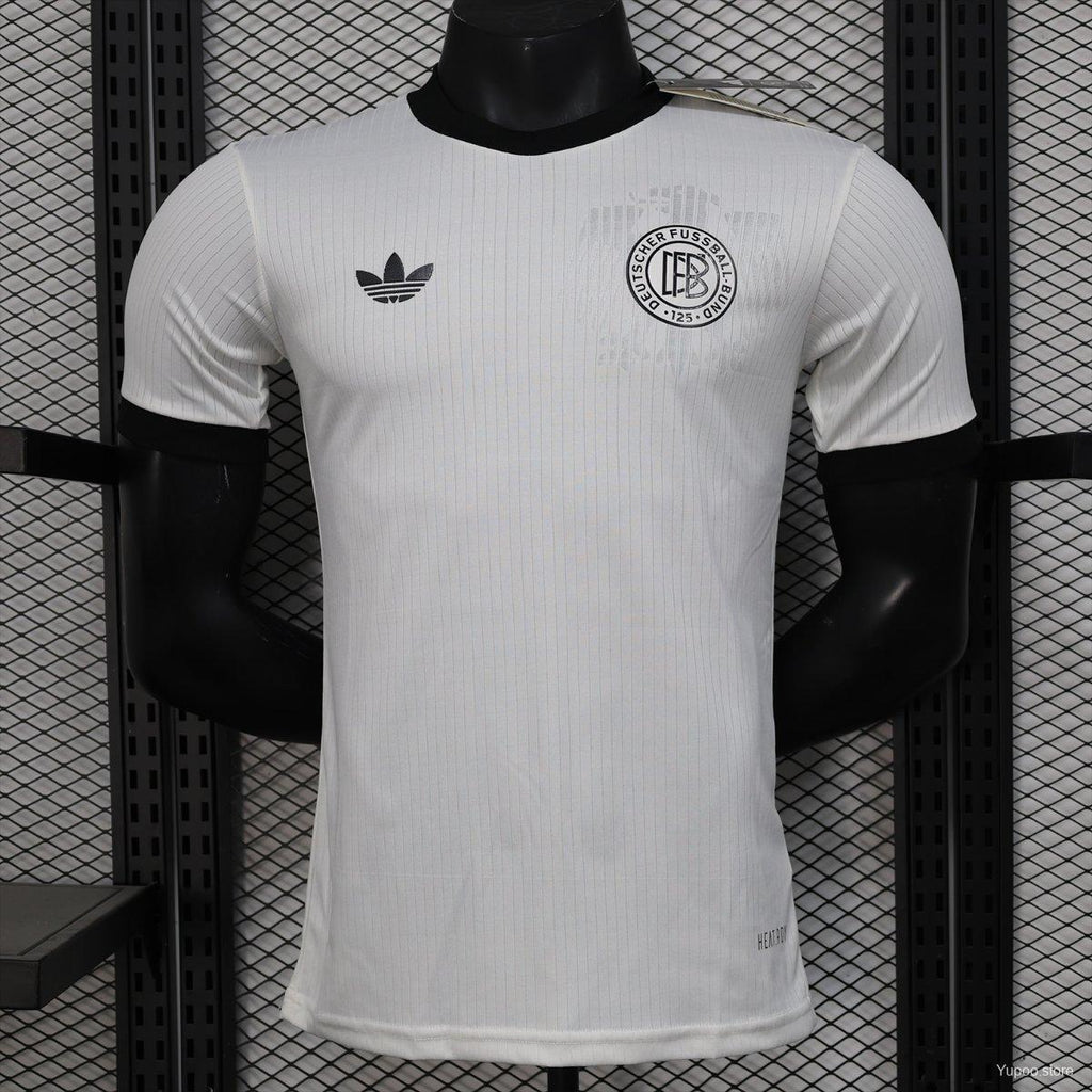 Camiseta Alemanha 2025 Cumpleaños 125 Años (White) - (Jugador)