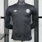 Camiseta Alemanha 2025 Cumpleaños 125 Años (Black) - (Jugador) Manga Larga