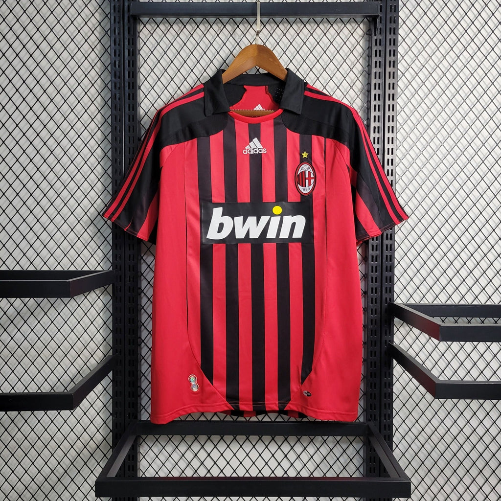 Camiseta Milan 07/08 Casa - (Retro)