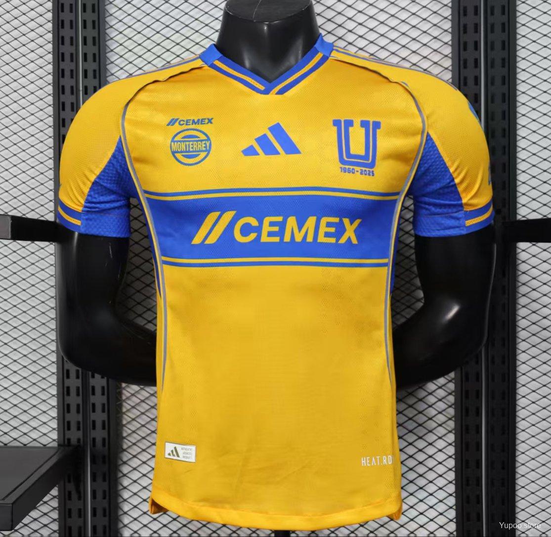 Camiseta Tigres UANL 25/26 Casa - (Jugador)