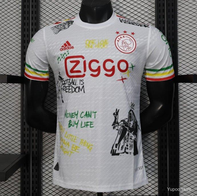 Camiseta Ajax 25/26 Edición Especial (Bob Marley) - (Jugador)