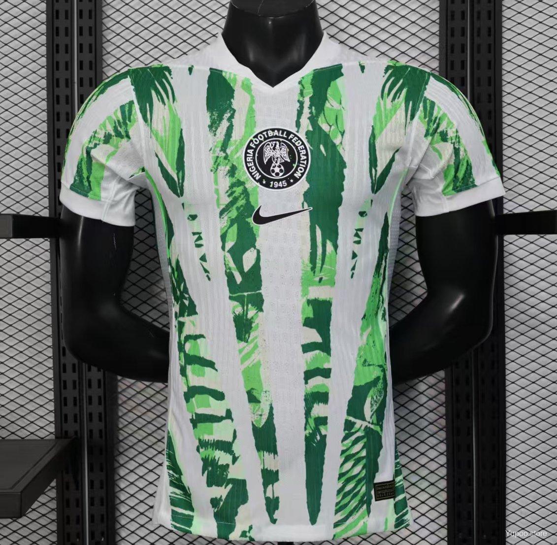Camiseta Nigéria Feminino 2025 Fora - (Jugador)