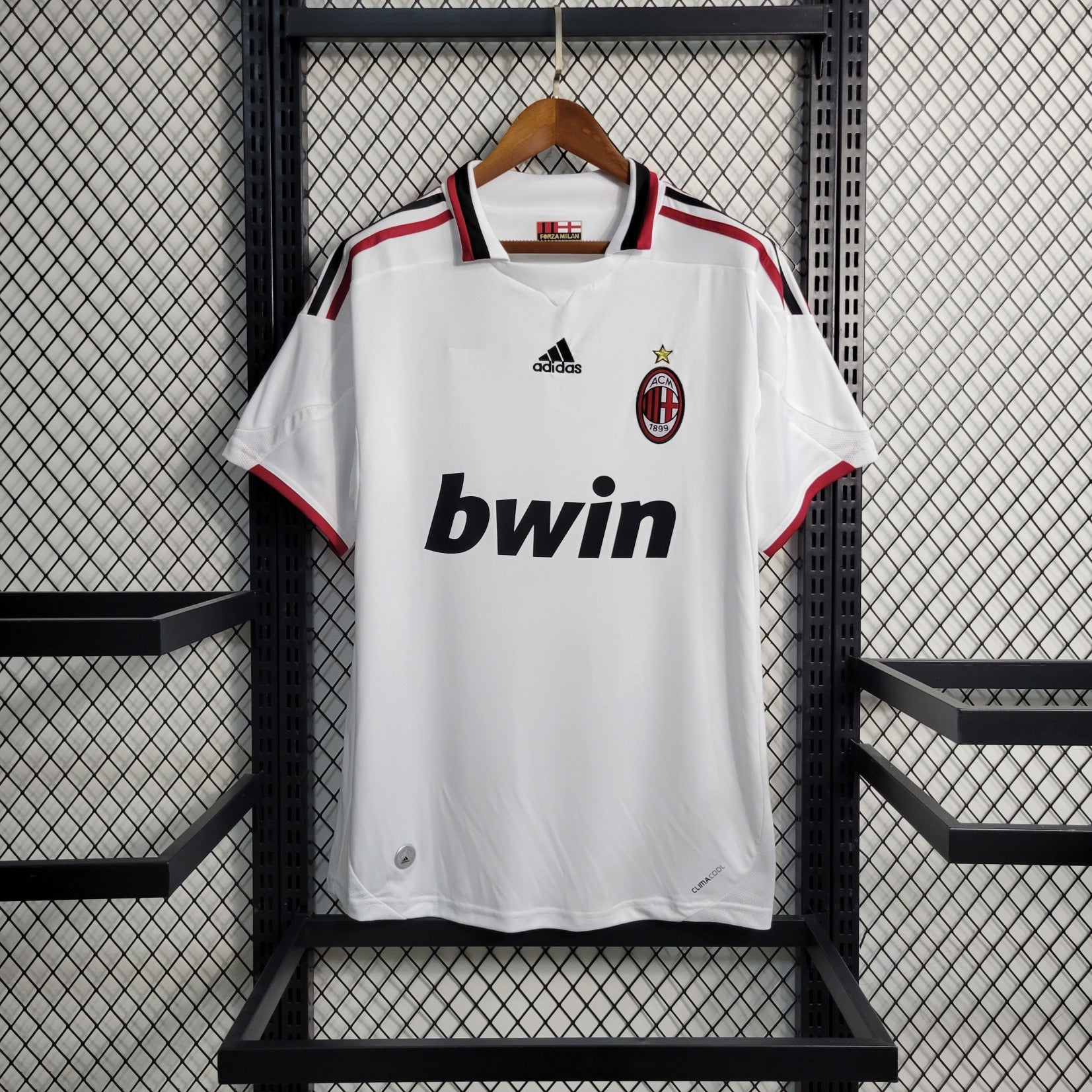 Camiseta Milan 09/10 Fora - (Retro)