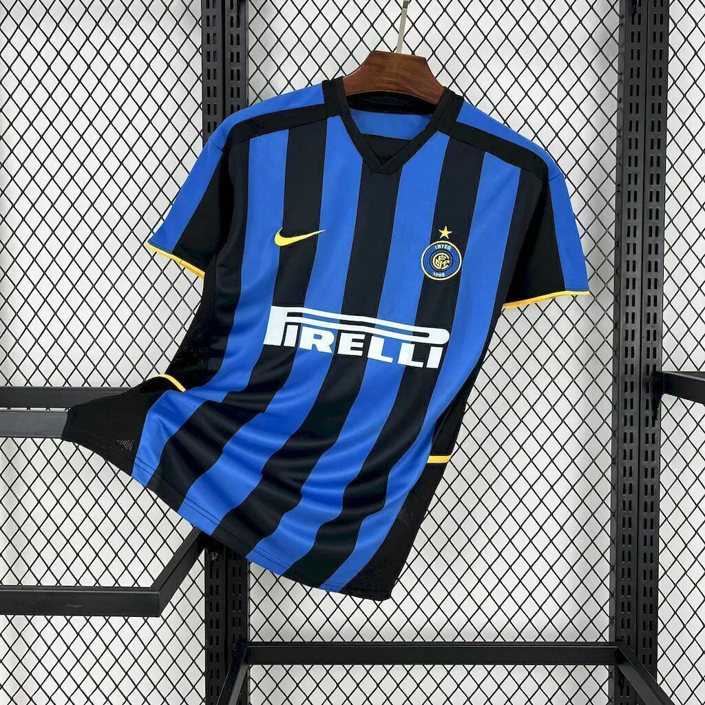 Camiseta Inter de Milão 02/03 Casa - (Retro)