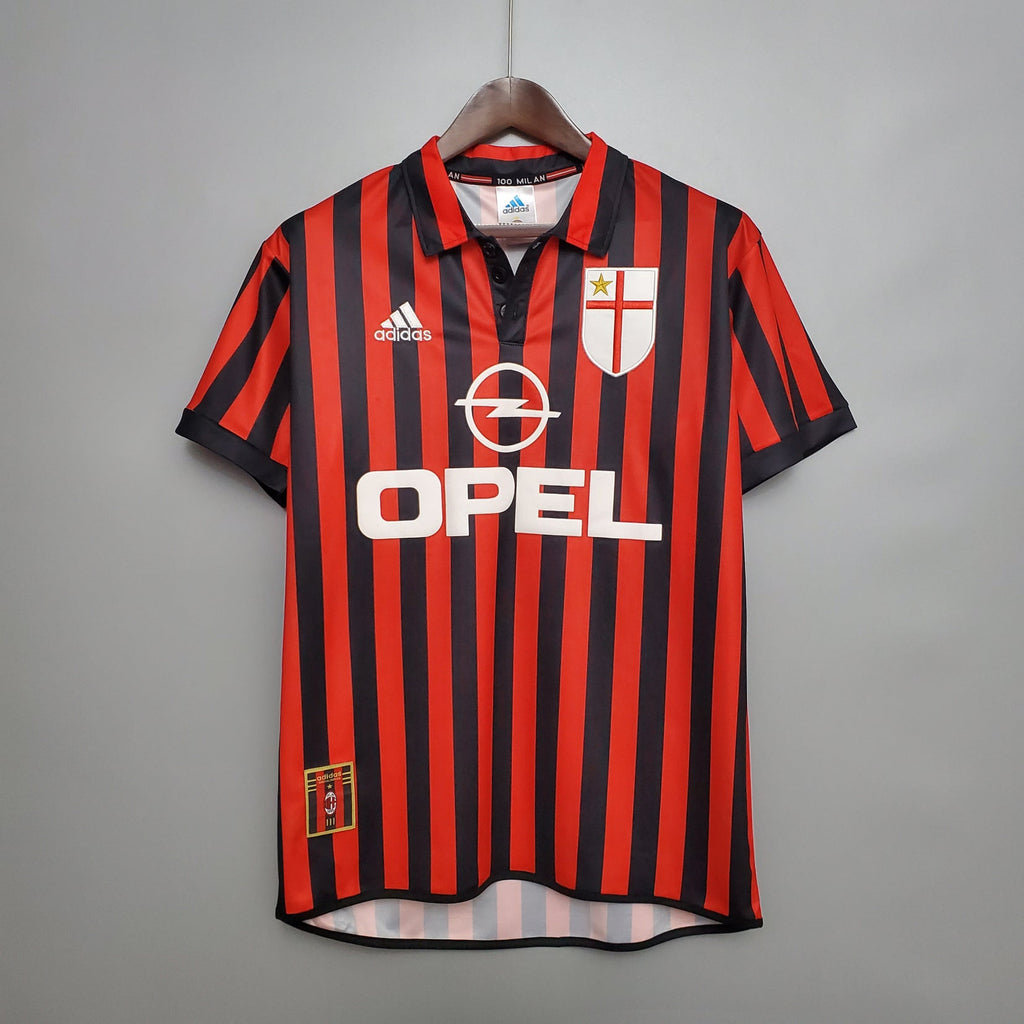 Camiseta Milan 99/00 Casa - (Retro)
