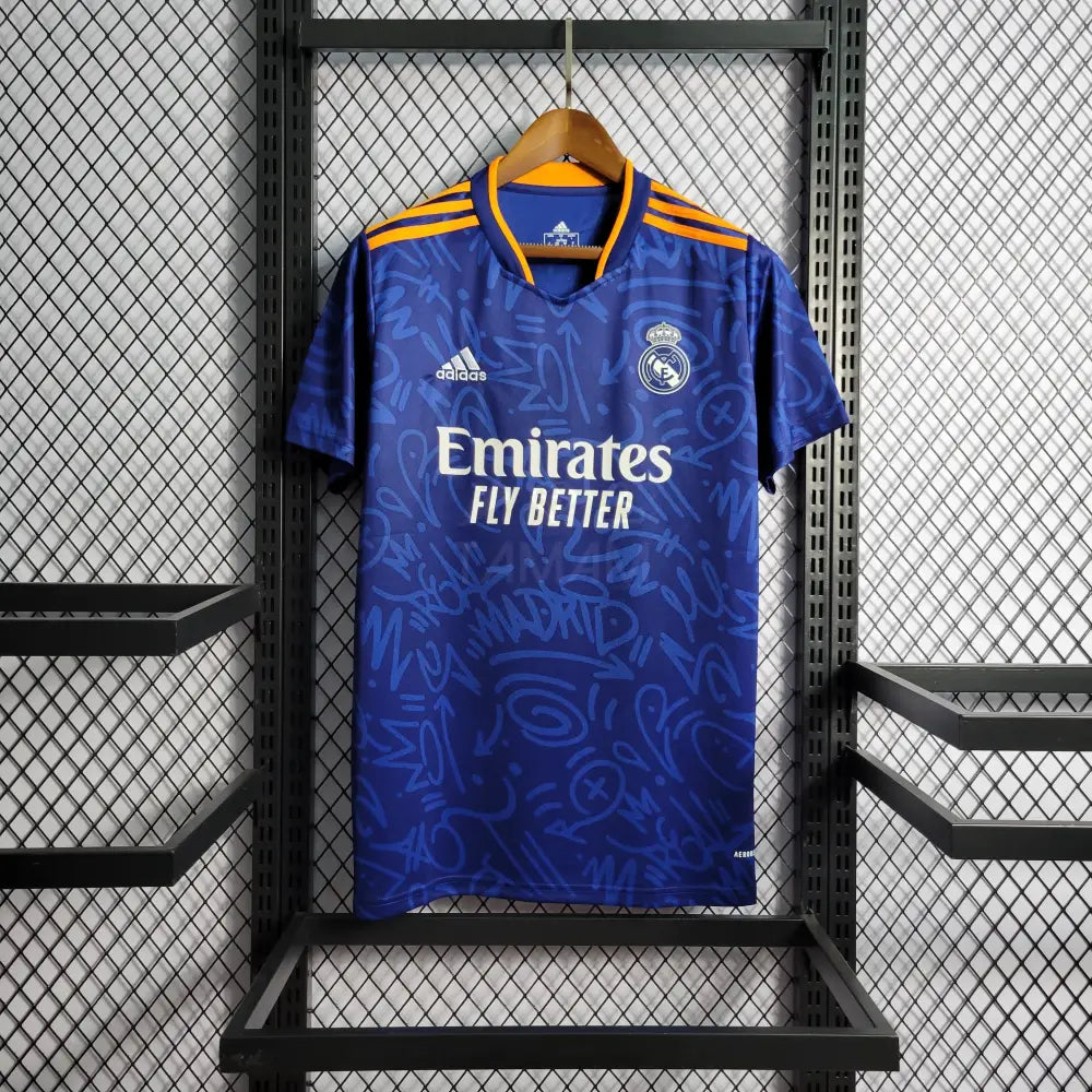 Camiseta Real Madrid 21/22 Fora - (Retro)