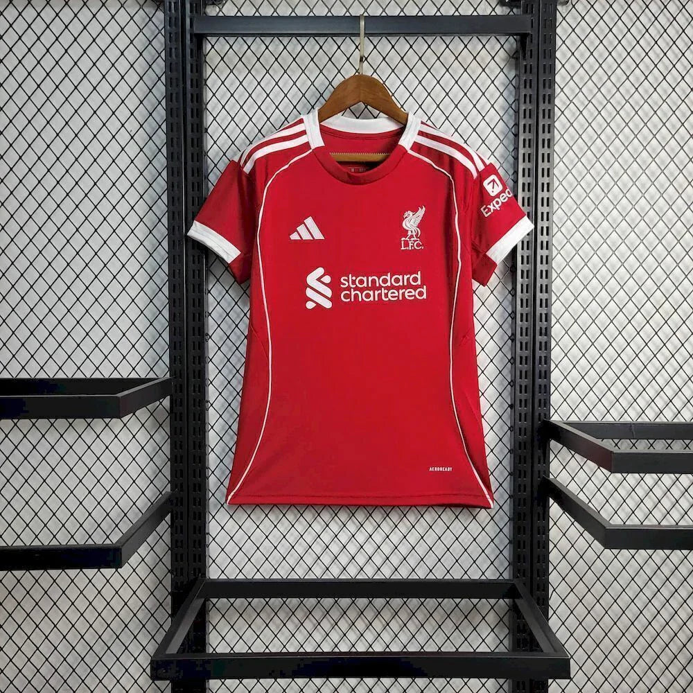 Camiseta Liverpool 25/26 Casa - (Feminina)