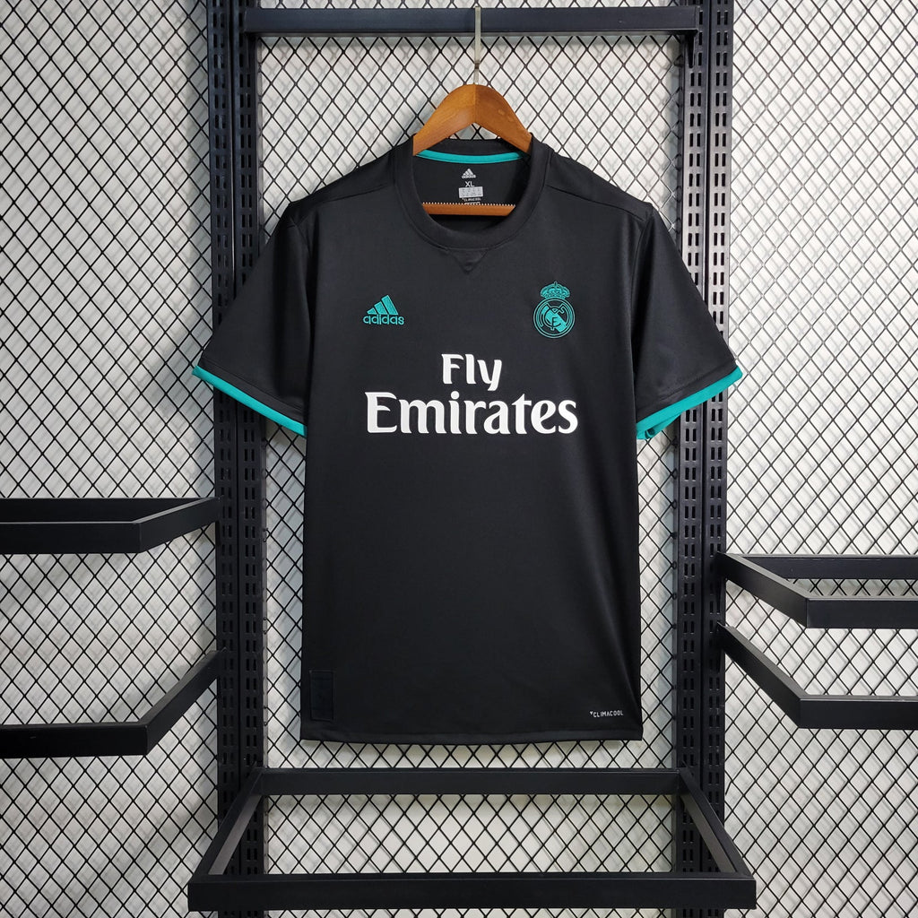 Camiseta Real Madrid 17/18 Fora - (Retro)