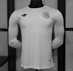 Camiseta Alemanha 2025 Cumpleaños 125 Años (White) - (Jugador) Manga Larga
