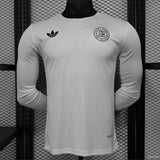 Camiseta Alemanha 2025 Cumpleaños 125 Años (White) - (Jugador) Manga Larga