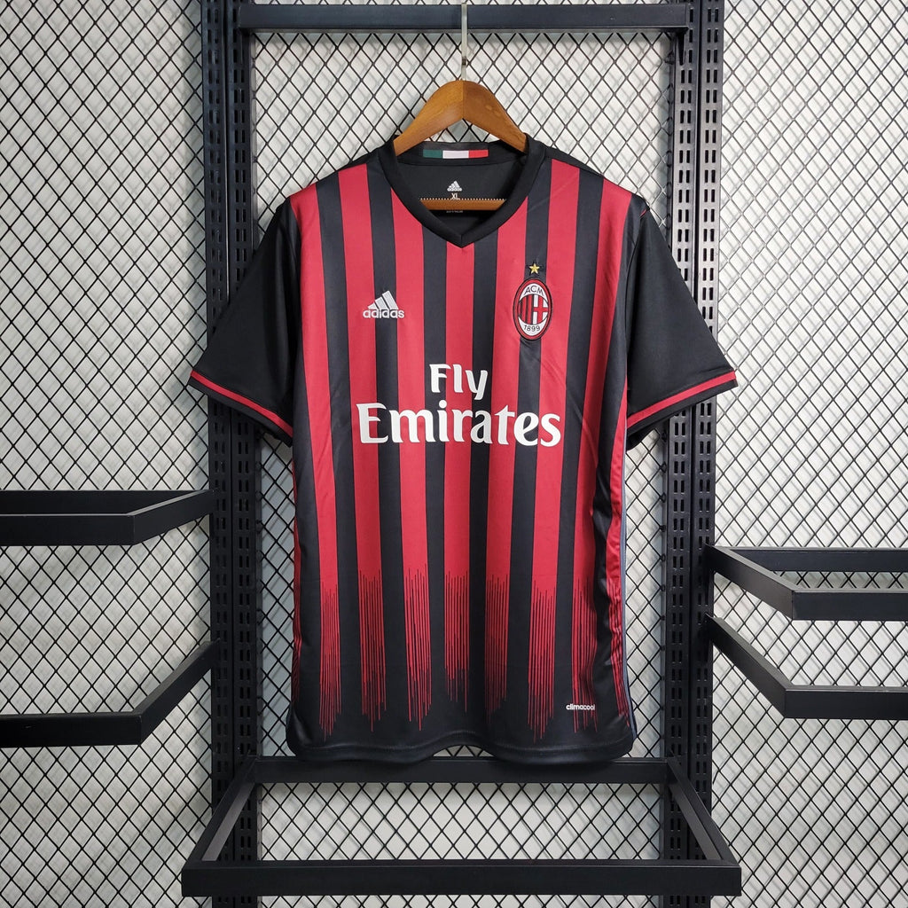 Camiseta Milan 16/17 Casa - (Retro)