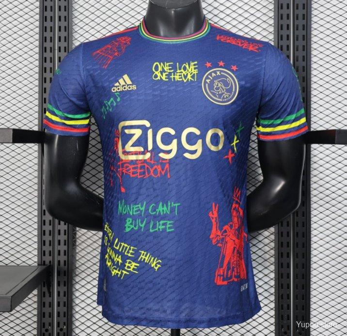 Camiseta Ajax 25/26 Edición Especial (Bob Marley) - (Jugador)