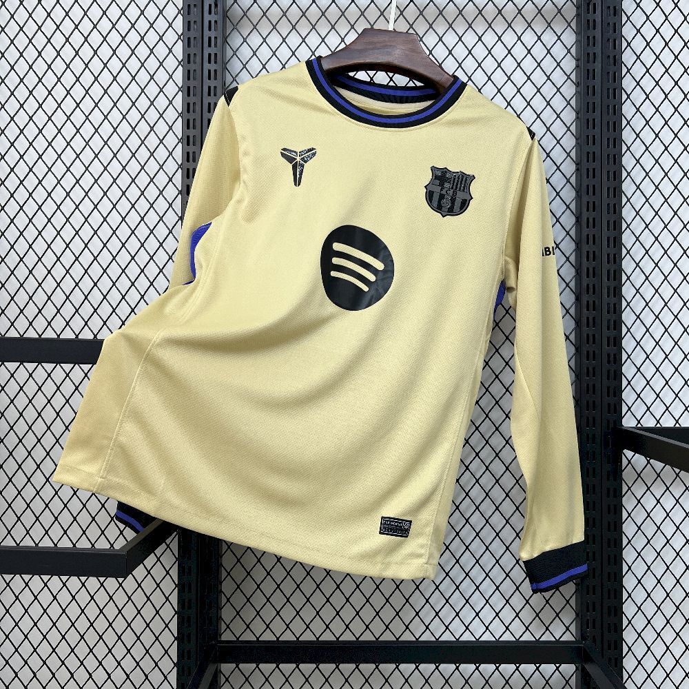 Camiseta Barcelona 25/26 Fora - (Aficionado) Manga Larga