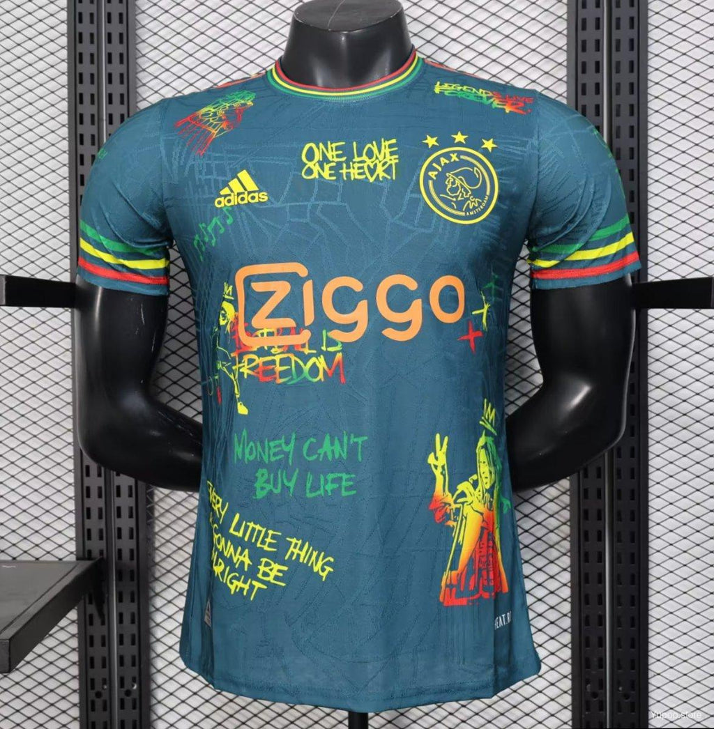 Camiseta Ajax 25/26 Edición Especial (Bob Marley) - (Jugador)