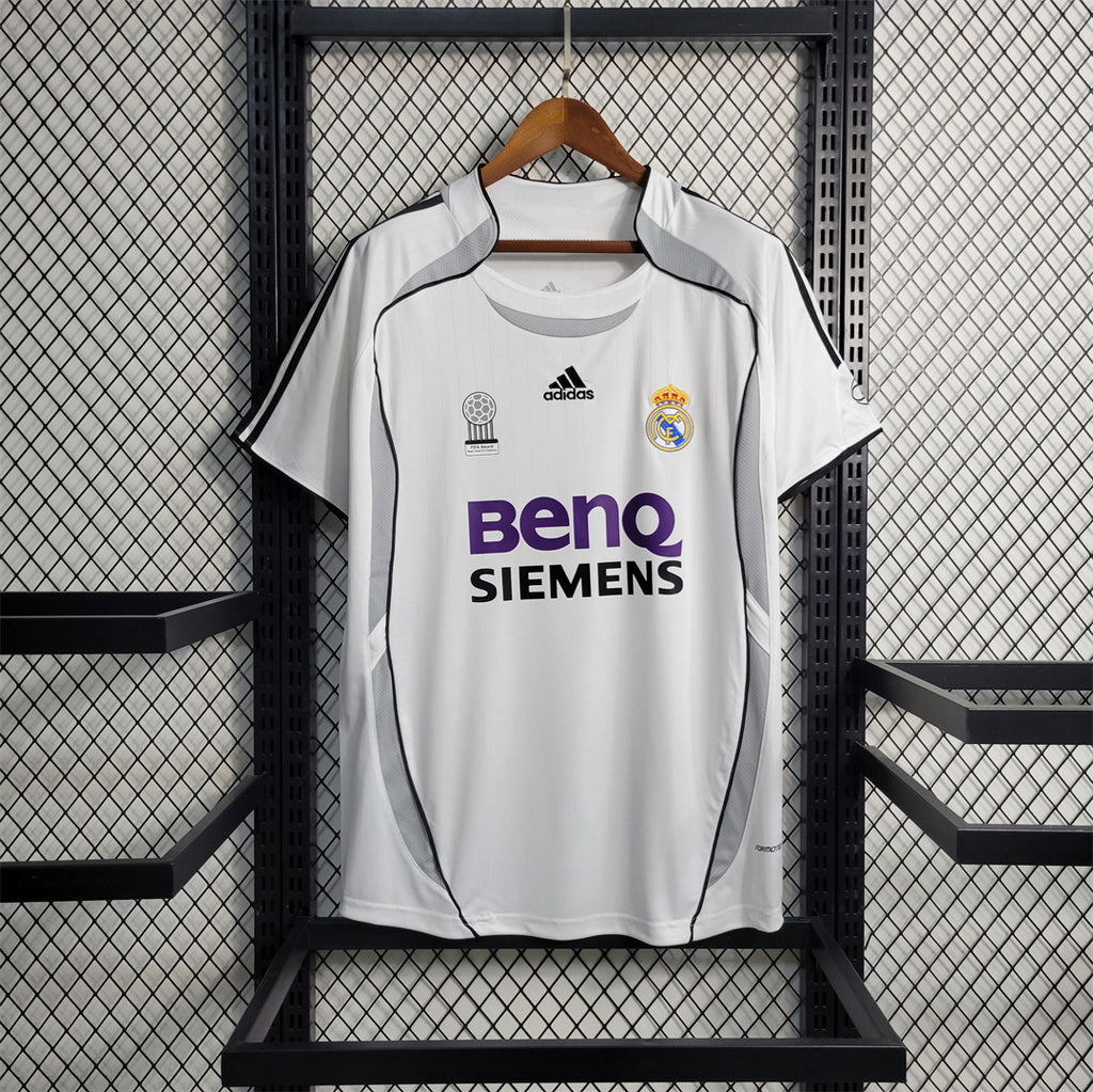 Camiseta Real Madrid 06/07 Casa - (Retro)