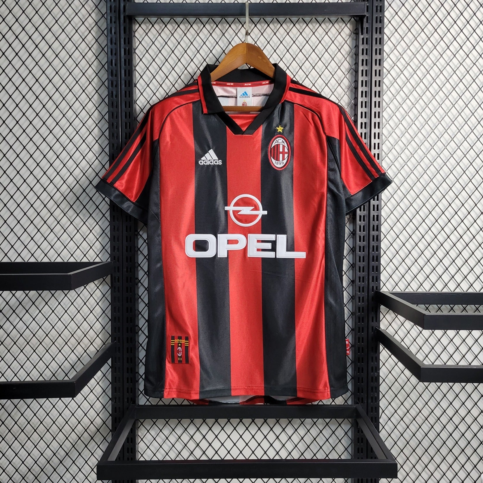 Camiseta Milan 98/99 Casa - (Retro)