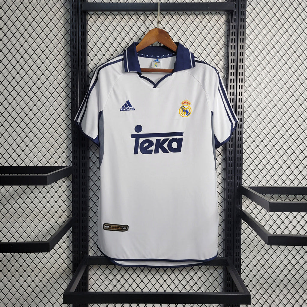 Camiseta Real Madrid 00/01 Casa - (Retro)